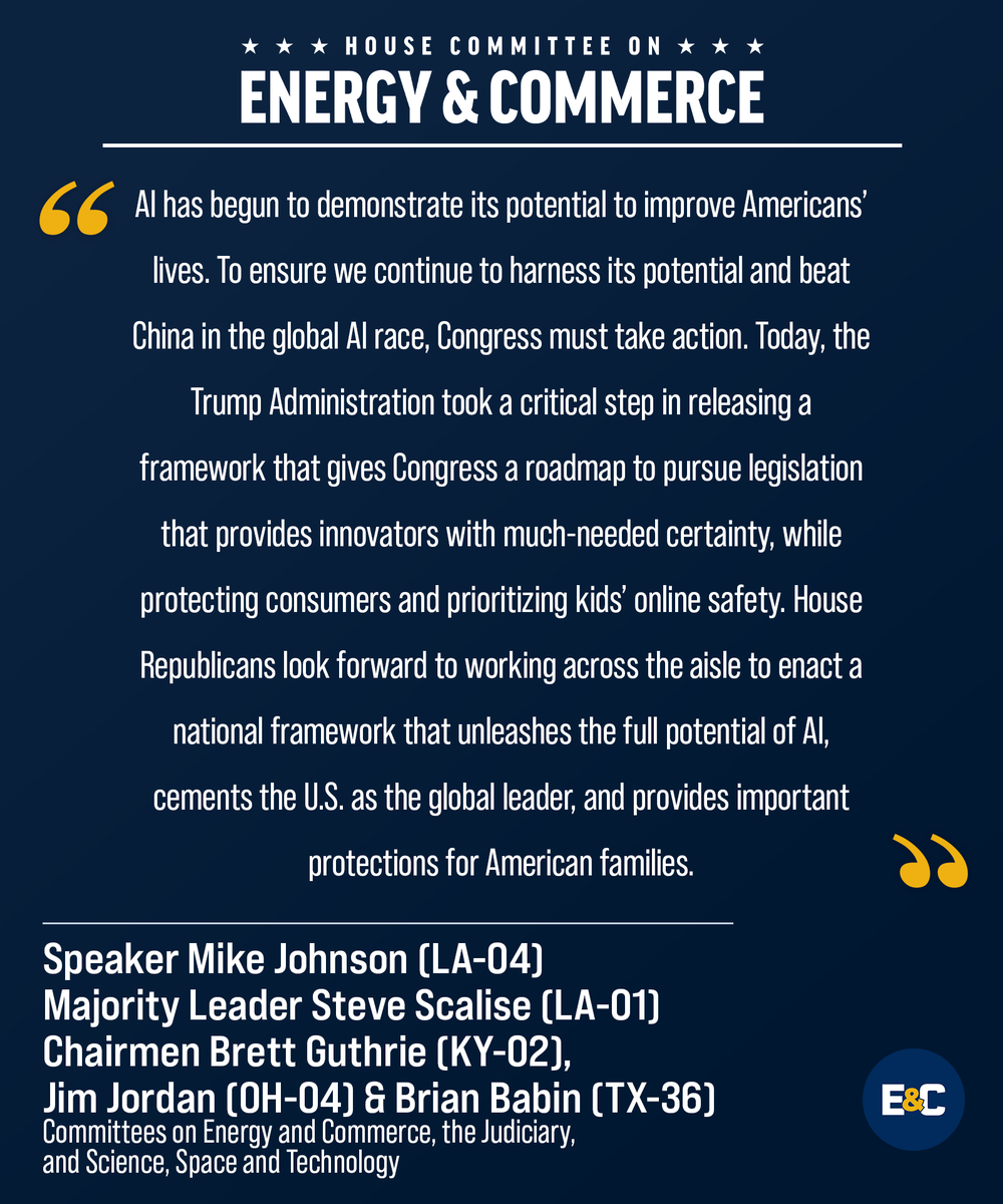 Energy and Commerce Committee tweet media