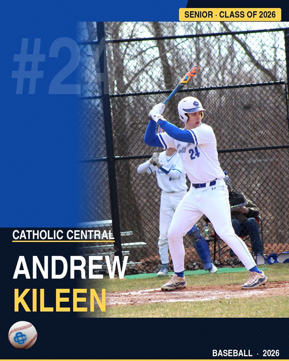 GRCC_CougarsBB's tweet photo. Introducing the 2026 Catholic Central Baseball Seniors. ⚾
Casey Shelton · Nick Schaab · Owen Tietema · Max Gaiser · Dean Armock · Dylan Daniels · Andy Jeakle · Andrew Kileen
Eight Cougars. One final season. Let's make it count.
#GoCougars #CatholicCentral #CCBaseball https://t.co/soVVUEYpBt