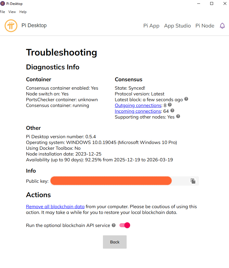 kimtaabin's tweet photo. I'm still enthusiastically dedicating my youth to Node, DePin, and Web3 projects. That's life, you never get to catch a big trend. I've been running this Node project for over 4 years now.

#PiNetwork #PiNode #PiDomain #DePIN #NodeRunner #Web3Vietnam https://t.co/WPjUBcncRn