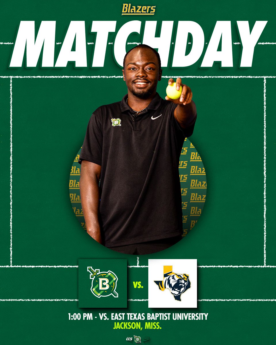 BelhavenTEN's tweet photo. 𝐀𝐟𝐭𝐞𝐫𝐧𝐨𝐨𝐧 𝐀𝐜𝐭𝐢𝐨𝐧

🆚  | East Texas Baptist
⏰  | 1:00 PM
📍  | Parham Bridges

#GoGreen https://t.co/zbZ70HMWpE
