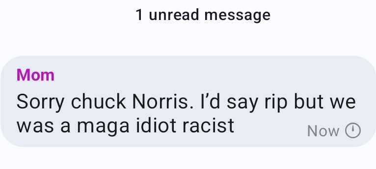 AutismRonin's tweet photo. I'm sorry I post her texts a lot it's just I love my mom and the way she talks. Dark woke https://t.co/3YIrIGTmHy