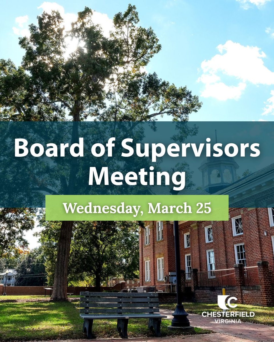 Chesterfield County Government, Virginia tweet media