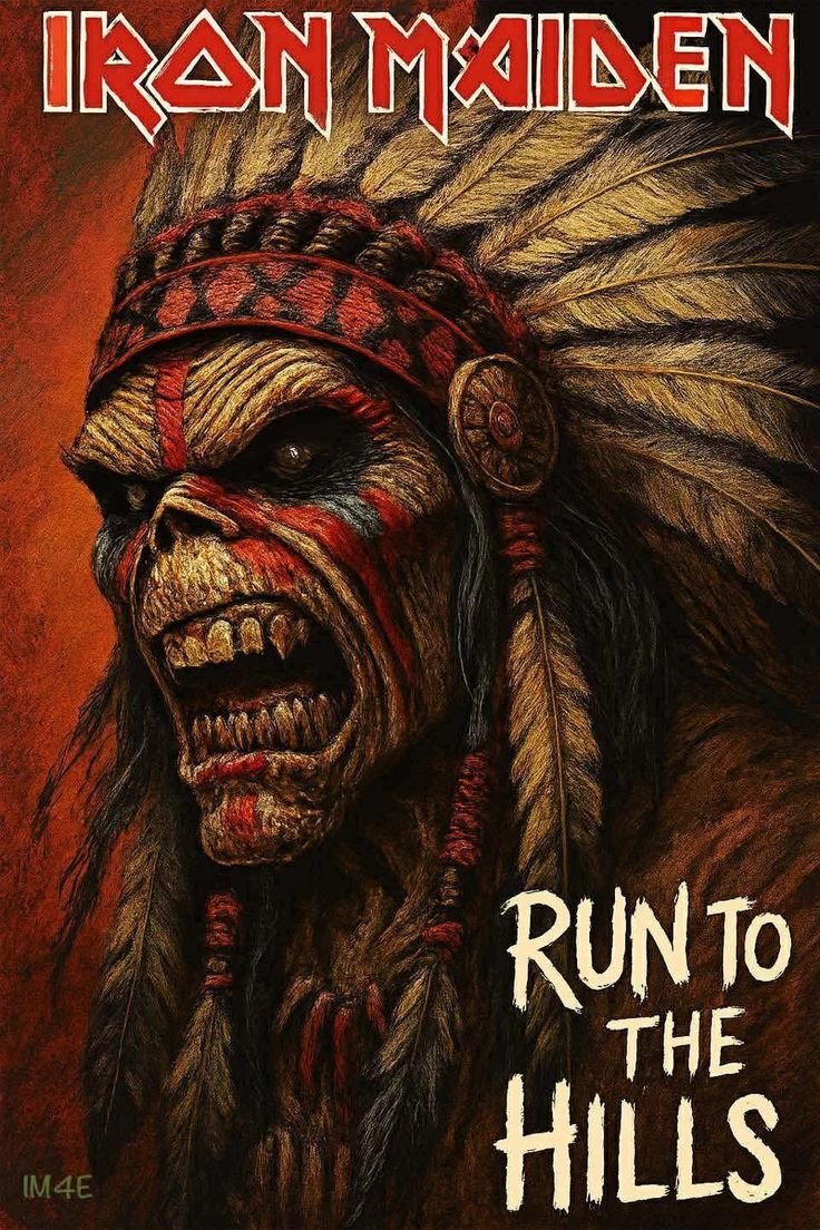 Legionista83's tweet photo. Iron Maiden 
RUN TO THE HILLS https://t.co/chU6Dea5jM