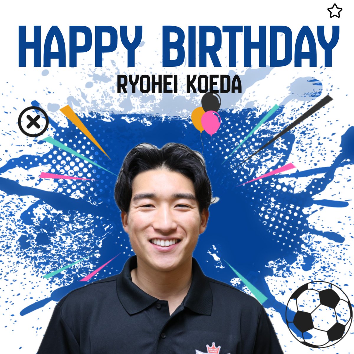 Happy Birthday 🎂- 本日は、#肥田稜平 選手の誕生日です！ 良い1年に