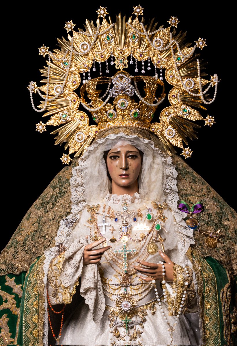 La divina prisionera del romero 
💚⚓

#CofradíasMLG