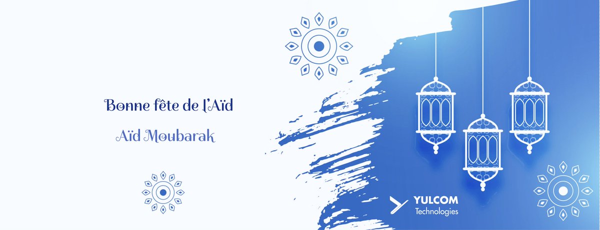 Yulcomtech's tweet photo. L'équipe de YULCOM vous souhaite une Bonne fête de l'Aïd !
#ramadan https://t.co/PEOHNqOcfX