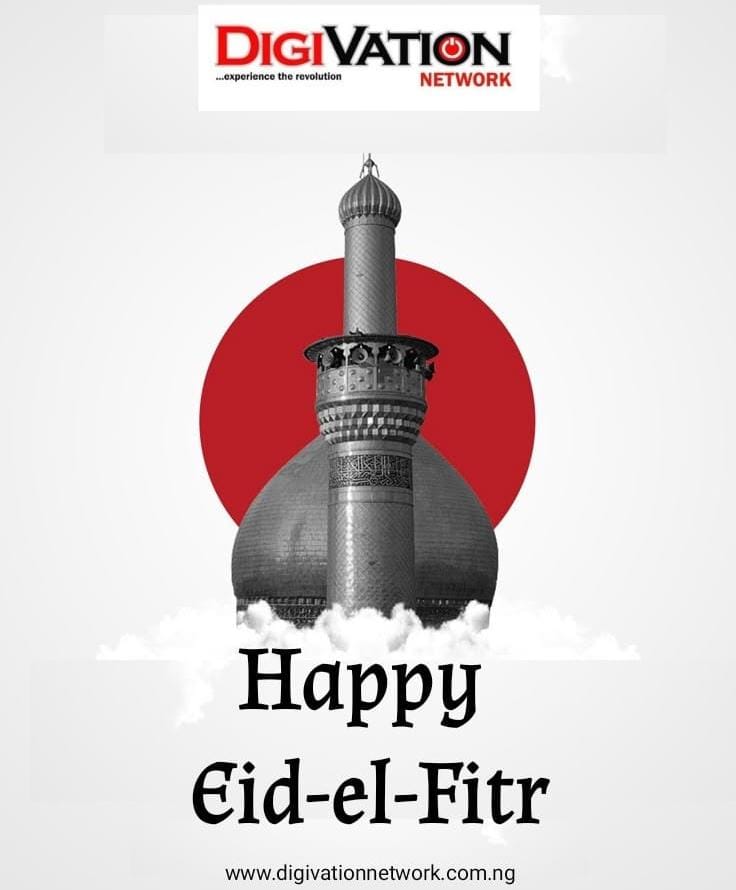 DigivationTV's tweet photo. In this season, may you enjoy peace, happiness and prosperity. 

From all of us at DigiVation Network, Eid Mubarak! https://t.co/rSUm8PU9oW