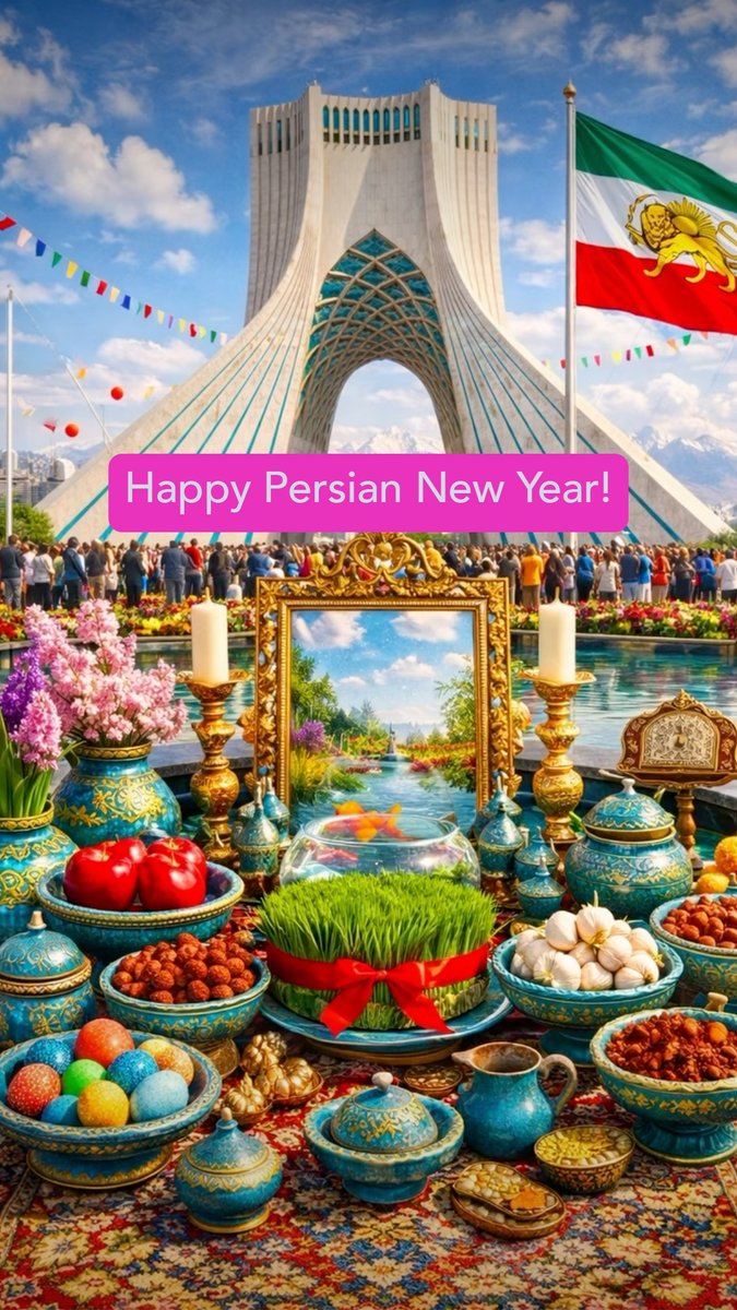 🌿Happy Persian New Year—Spring arrives… and so does change.🌿 #wstudiocarpets #Nowruz2026 #nowruz #persiannewyear #spring #norooz #persian #iran #haftsin #happynowruz #norouz