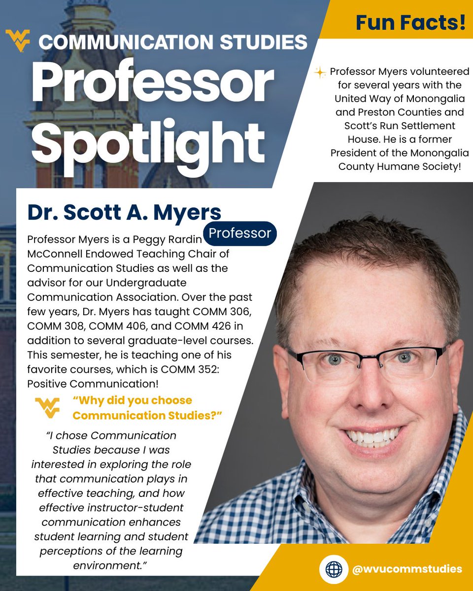 WVU Comm Studies (@wvucommstudies) on Twitter photo 