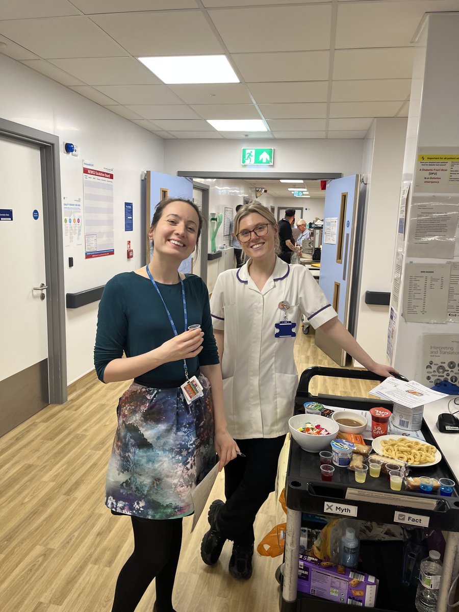 MidCheshireSLT's tweet photo. Day 5 of #NHweek!
Our SLTs have been raising awareness of swallow safety and IDDSI levels across the hospital — from the crossroads to the wards. Huge thank you to everyone who got involved! 🧡🫶
@MidCheshireNHS #dysphagia #SpeechandLanguageTherapy https://t.co/0wobksCzE3