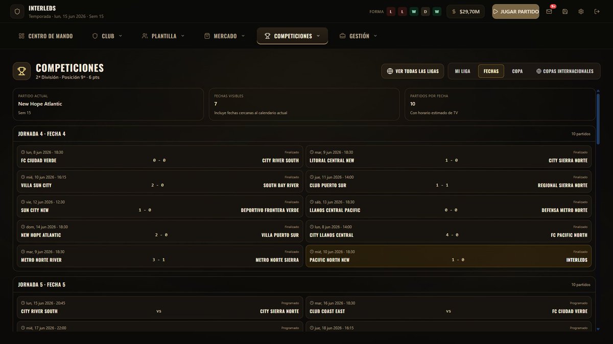 AlpexStudio's tweet photo. Nuevo rediseño de Ultimate Club Manager 26 y nuevos sistemas de ultimo momento agregados para mejorar su experiencia en el juego mucho mas

Añade Ultimate Club Manager 26 a la lista de deseados:
https://t.co/BwwnV9tR3a

#steam #futbol #football #soccer #videojuego #game https://t.co/nRczeeAju6