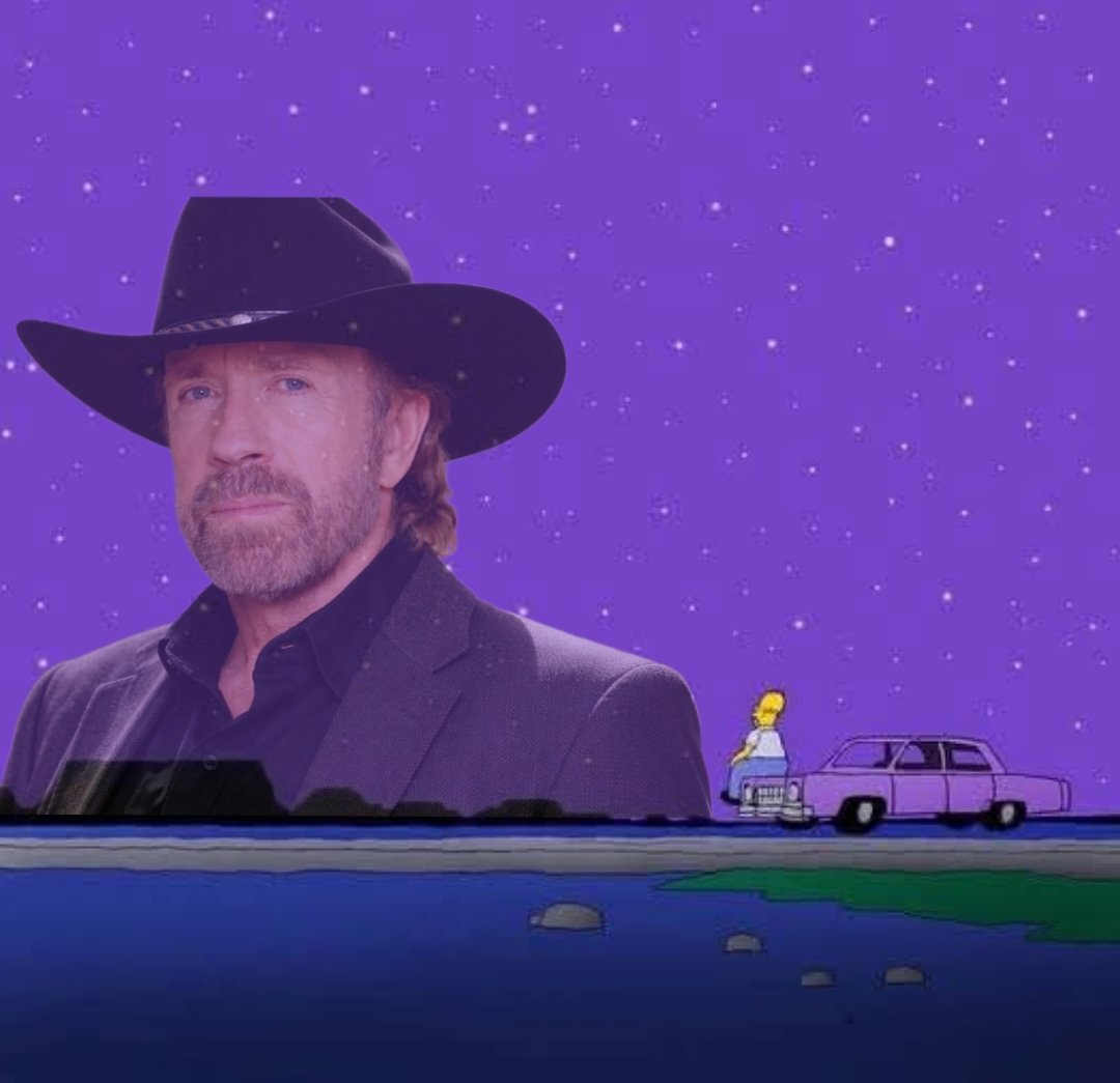 DrPsychopomp's tweet photo. #ChuckNorris no murió, Dios estaba cansado y le pidió que le cuidara el changarro

#RIPChuckNorris 
#DEPChuckNorris https://t.co/v8wElYwQFz