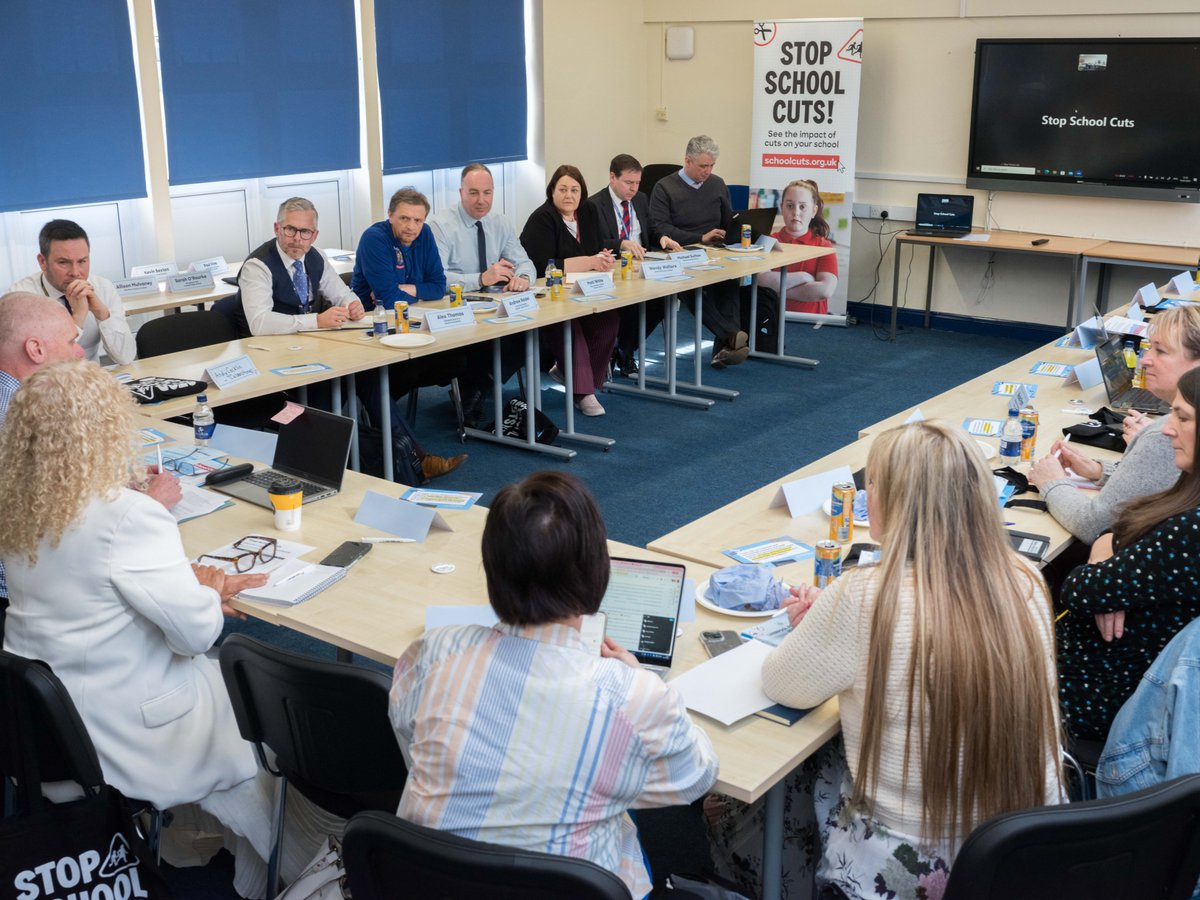 Stop School Cuts tweet media