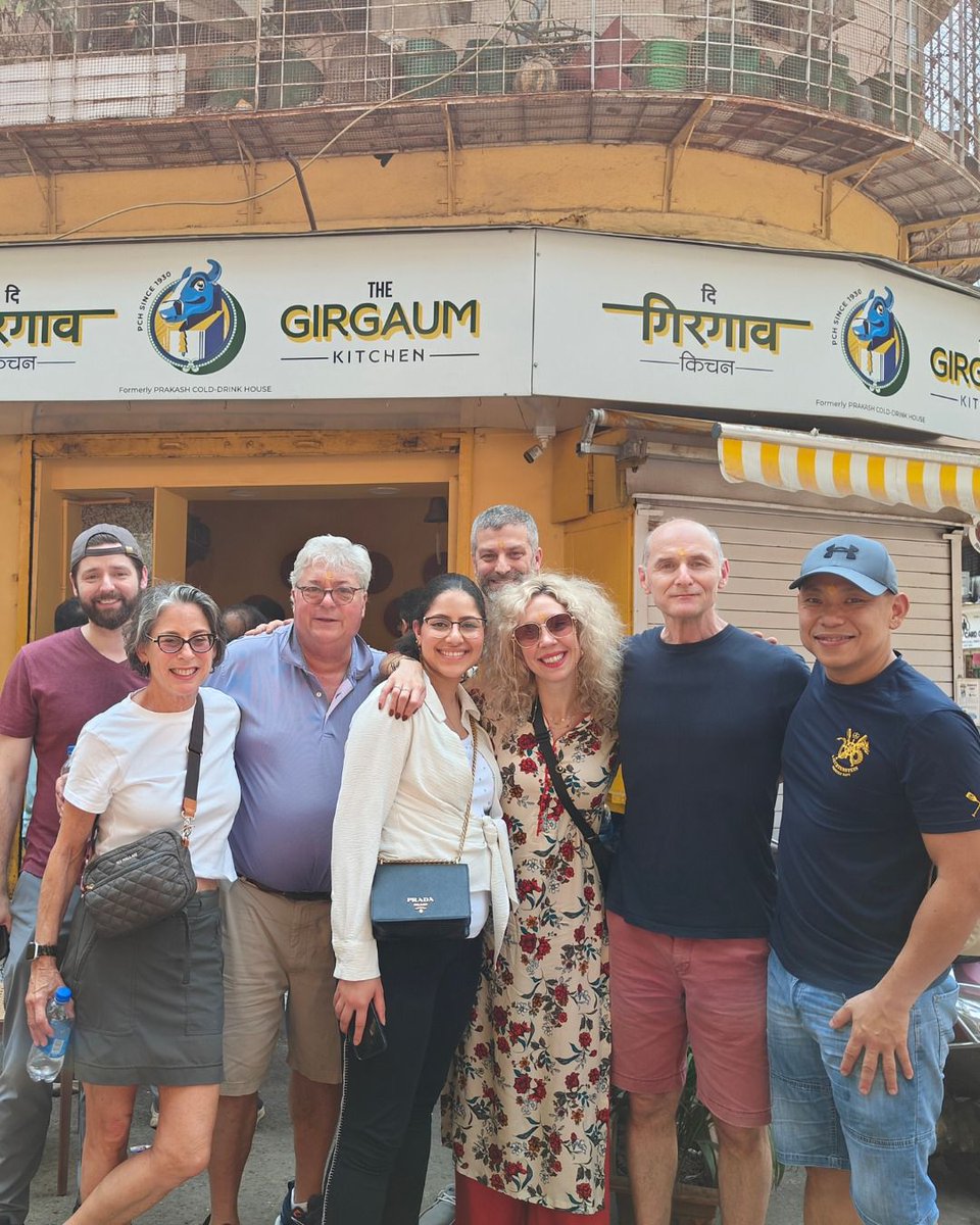 Khaki_Tours's tweet photo. A group of colleagues from a US-based investment banking firm chose our #EssentialMumbai tour to experience the city better. Blending walks through South Mumbai’s historic lanes with exploring some sites from the comfort of an AC minibus, they got the best of both worlds.
From iconic landmarks and charming old stores to a quiet temple stop and a taste of authentic Marathi cuisine in Girgaum, they soaked it all in. Cameras were constantly out, capturing the city’s vibe at every turn. What stayed with them most was how beautifully Mumbai balances its fast pace while still holding on to its rich heritage.
Make your Mumbai trip unforgettable.
➡️ To book a private tour, call +91 8828100111 or email hi@khakitours.com.
#MumbaiTourism #DiscoverMumbai #KhakiTours #MumbaiTourists #ExploreMumbai #Bombay #MumbaiStories #Things2doInMumbai #MumbaiDarshan