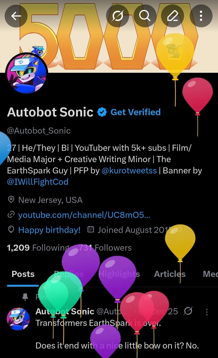 Autobot Sonic tweet media