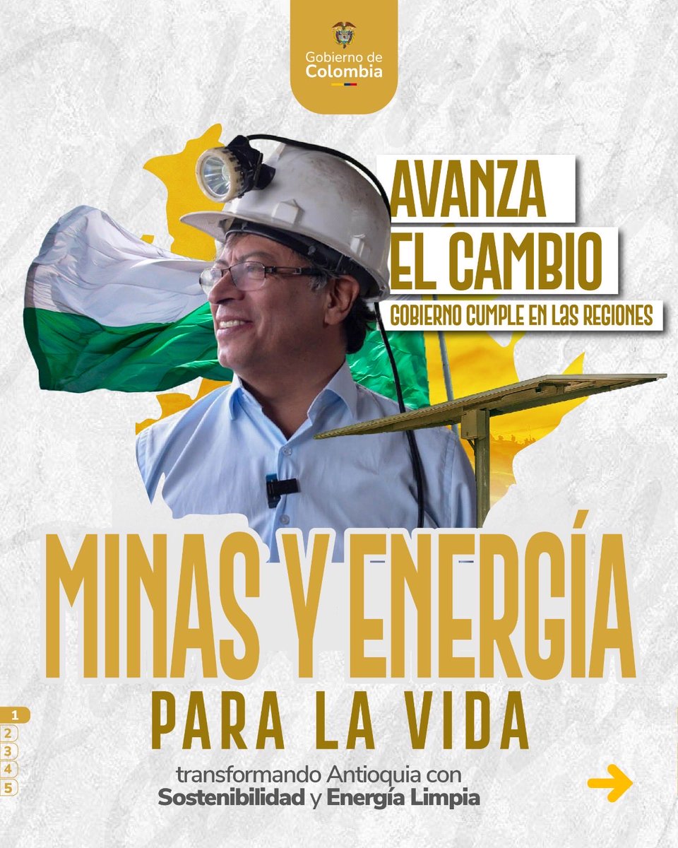 Regiones Consejería Presidencial tweet media