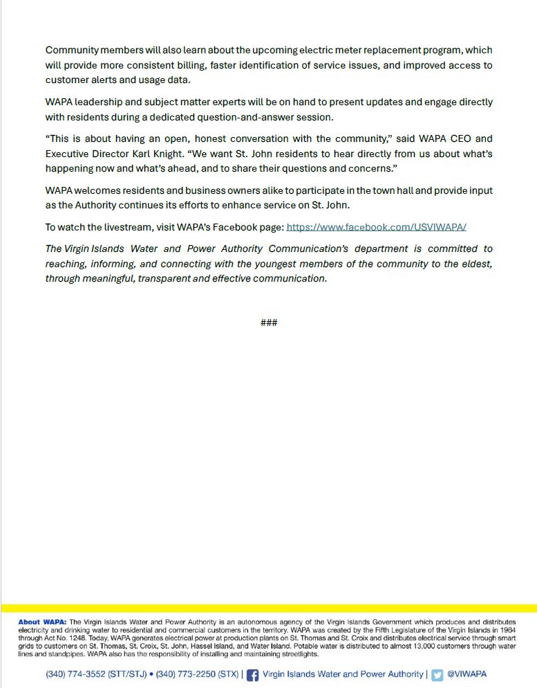 Virgin Islands Water & Power Authority tweet media