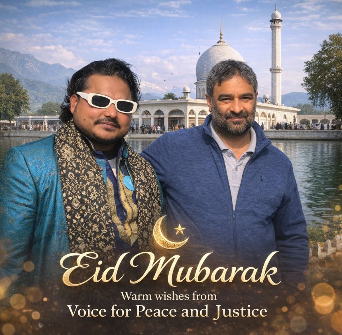 Eid Mubarak to everyone!
On behalf of Voice for Peace and Justice, we wish you joy, harmony, and countless blessings. #EidMubarak