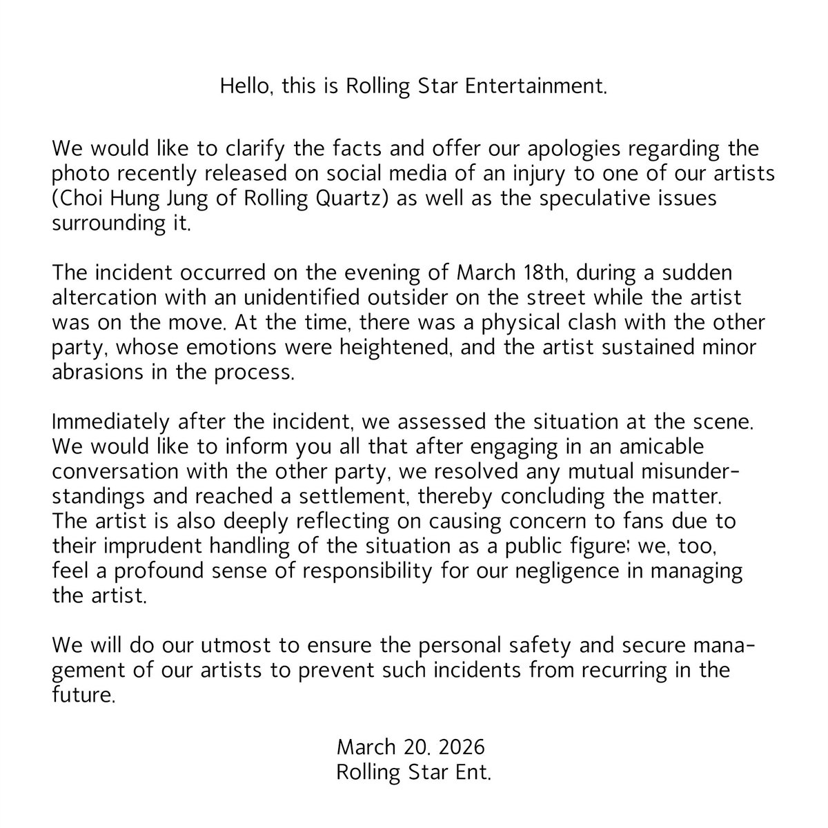 Rolling Quartz Official tweet media