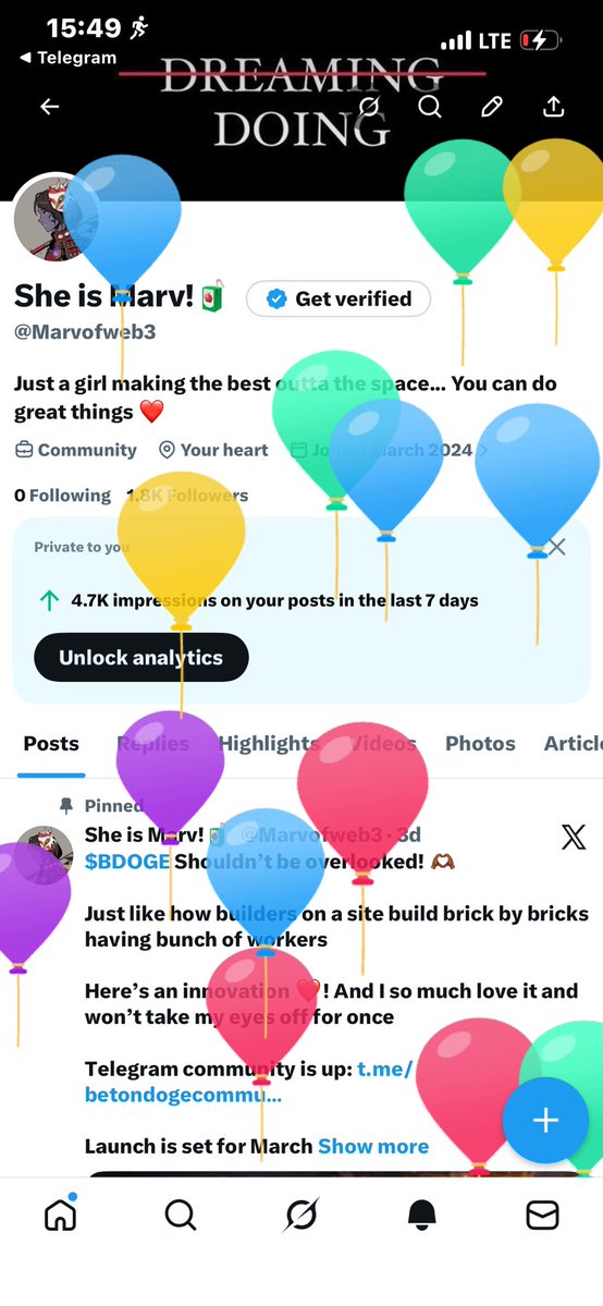 She is Marv!🧃 tweet media