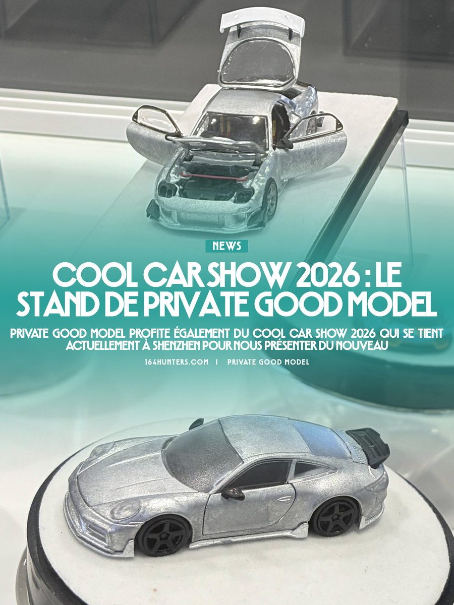 164hunters's tweet photo. 🇫🇷 Cool Car Show 2026 : Le stand de Private Good Model
🇯🇵 クールカーショー2026:「Private Good Model」ブース
🇺🇸 Cool Car Show 2026: The Private Good Model booth
---
#CoolCarShow2026 #PrivateGoodModel
▶ Lien en commentaire https://t.co/3wctVZlW0d