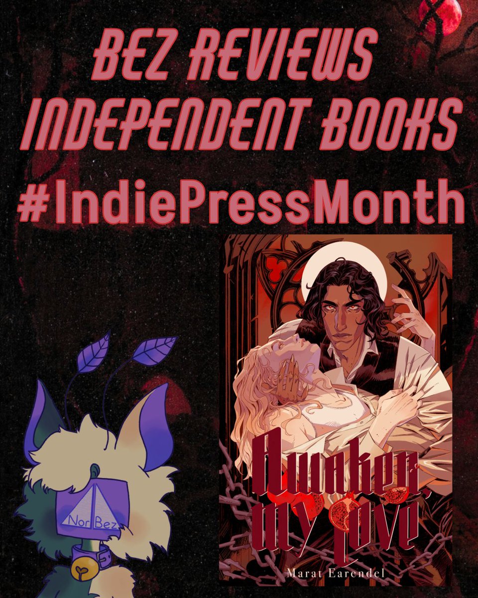 NorbezJones's tweet photo. It’s another #IndiePressMonth review! Continuing from a short story I reviewed from the TORMENT anthology, we have Awaken, My Love, a debut about a moody vampire and the man who saves him.
Link to review in the replies!
#BRIB #booktwt #queerbooks #awakenmylovenovel https://t.co/wzdIi265OL