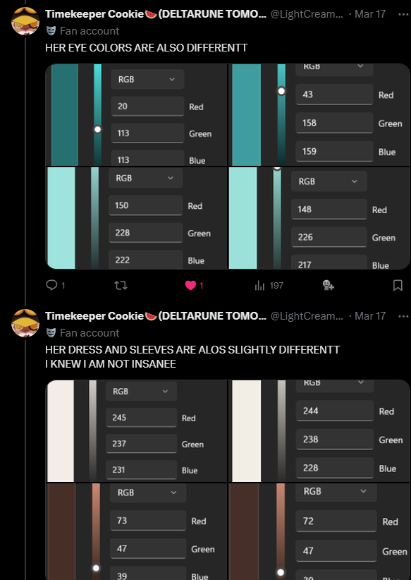 Timekeeper Cookie🍉(DELTARUNE TOMORROW) tweet media
