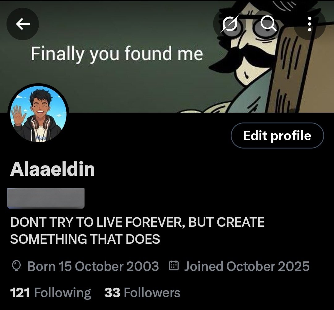 Im guy who loves Anime 🇯🇵and Series📺 and Football⚽️ and Web3🎆

If you are mutual let's connect 🫡🎊