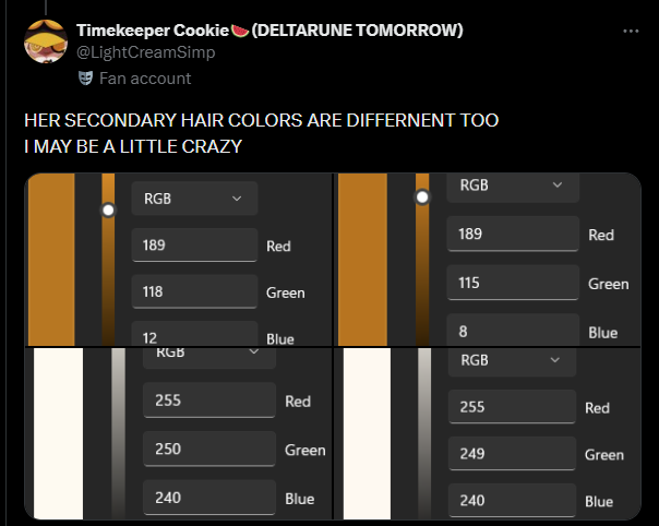 Timekeeper Cookie🍉(DELTARUNE TOMORROW) tweet media