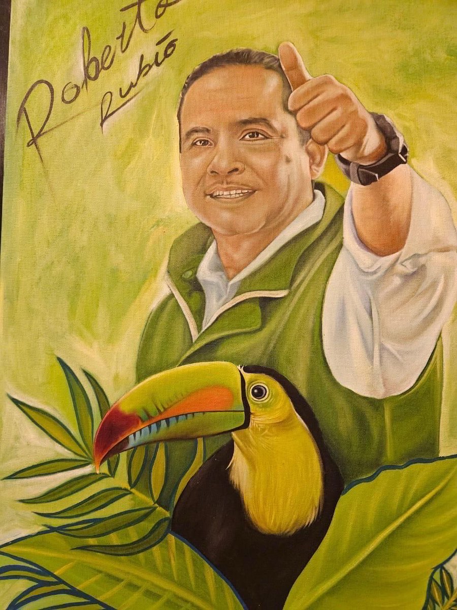 Nada como un toque de arte para alegrar el día y terminar la semana. Dios les bendiga amigos de las redes sociales. Gracias Jony, la conservaré siempre.
