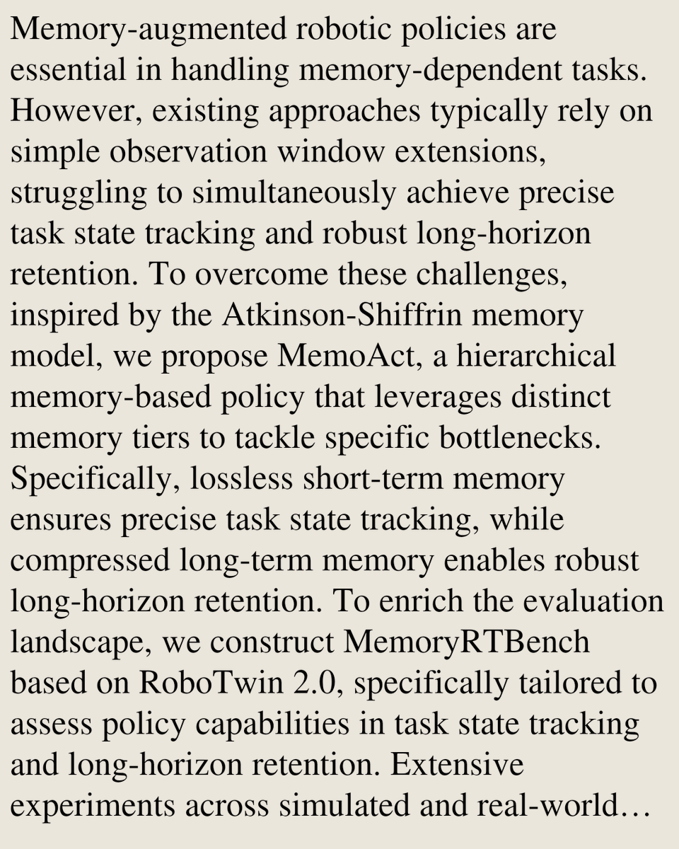 Robotics Research arXiv tweet media