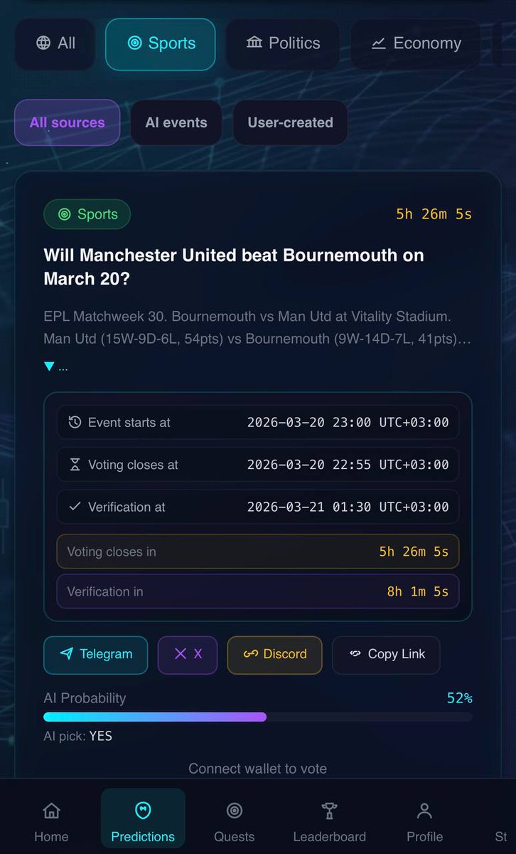 OracleAI Predict tweet media