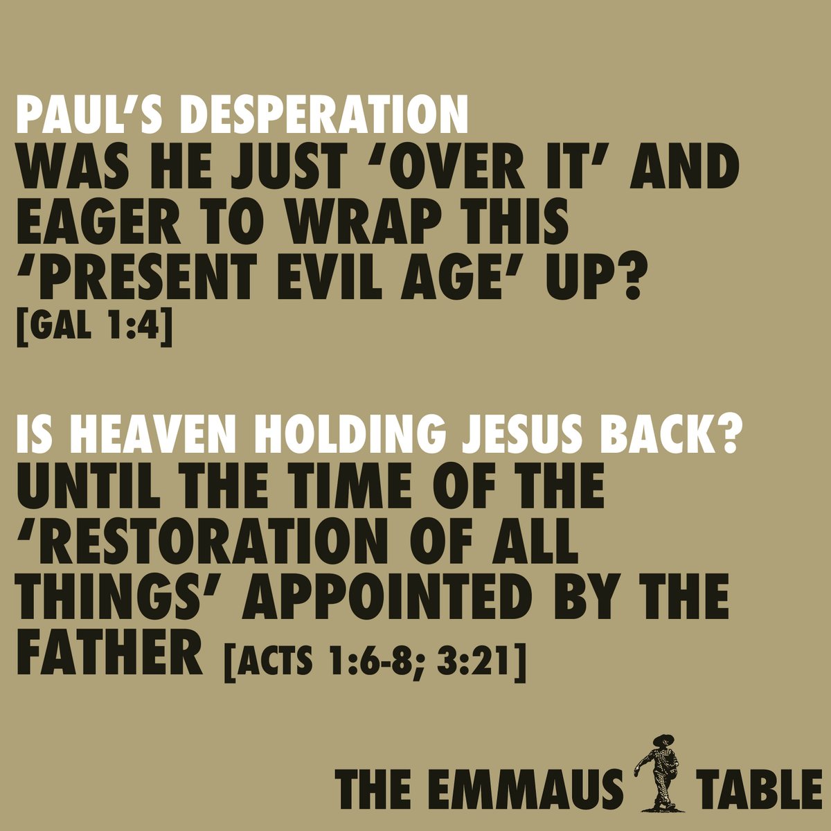 The Emmaus Table tweet media