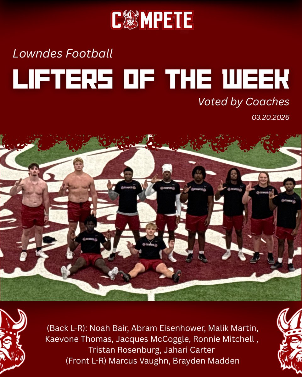 Lowndes Football tweet media