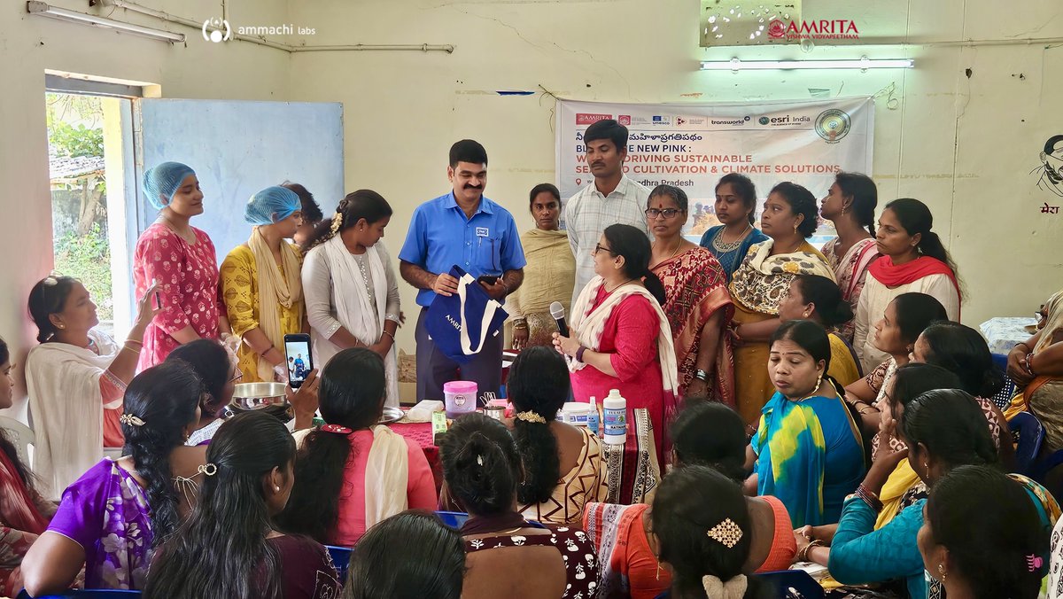 AMMACHI Labs & Center For Women’s Empowerment GE tweet media