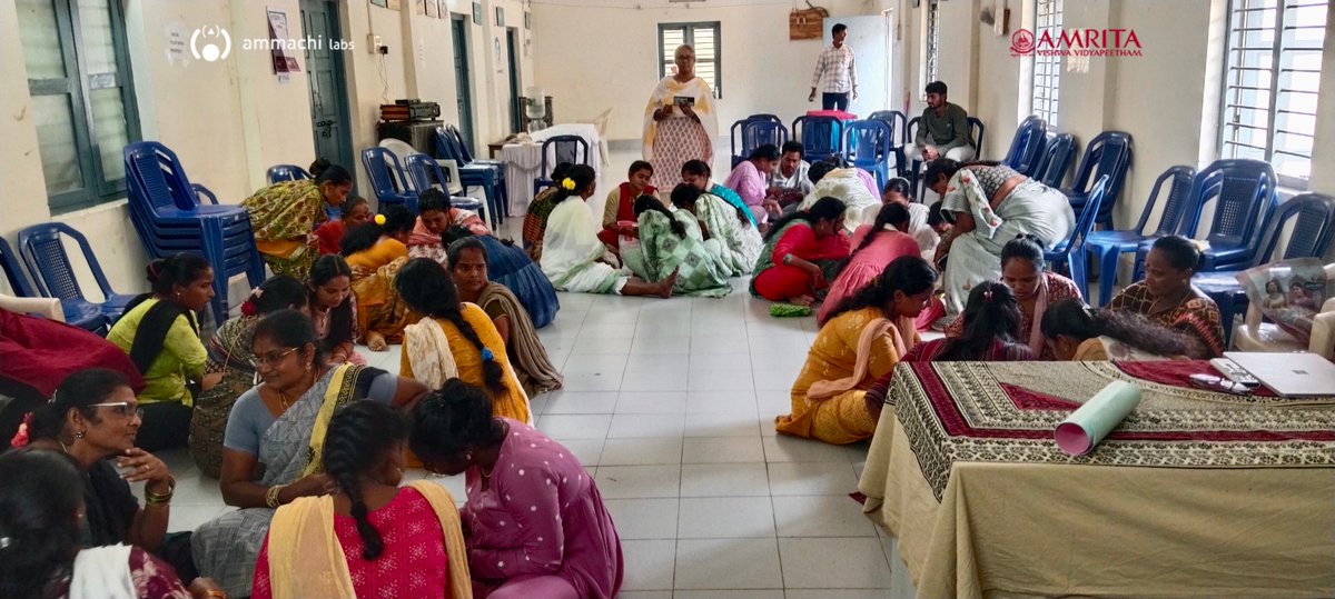 AMMACHI Labs & Center For Women’s Empowerment GE tweet media