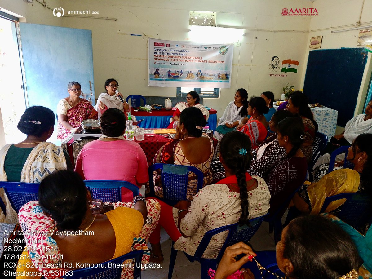 AMMACHI Labs & Center For Women’s Empowerment GE tweet media