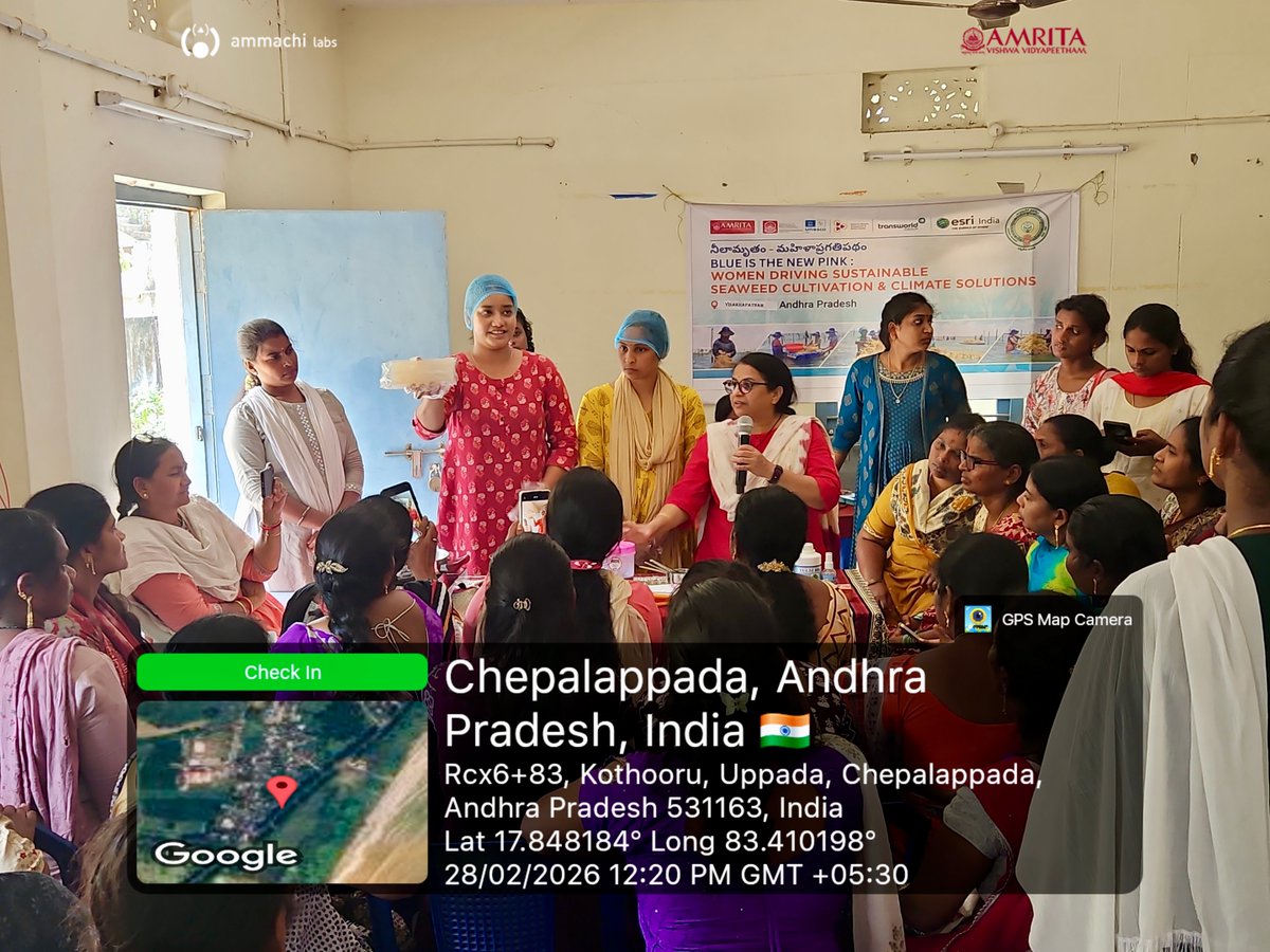 AMMACHI Labs & Center For Women’s Empowerment GE tweet media