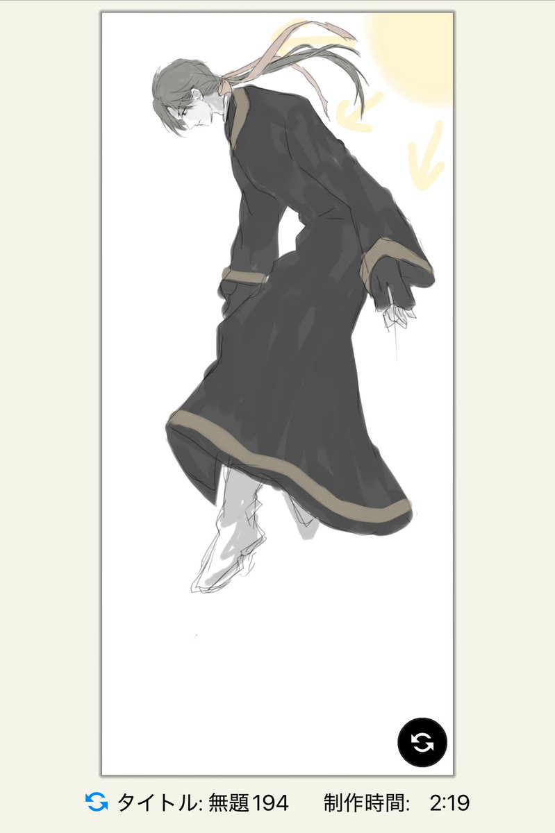 最近漫画読んでたら絵描きたくなって描いてたけどめんどくなって下塗りで終わった。ちっこい端末に指で描くのは限界ありすぎる