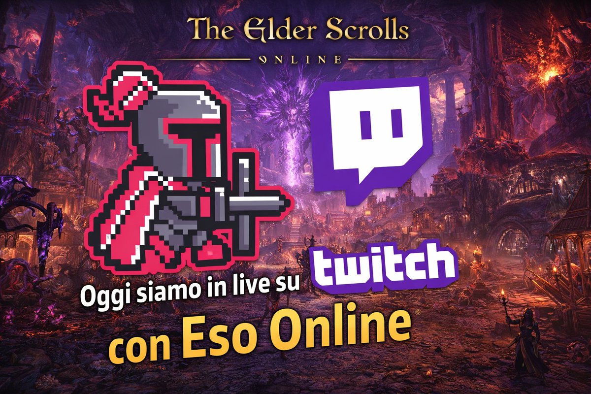 Twitch.tv/KnightParcival 

#esoonline #theelderscroll #games #gaming #MMORPG
