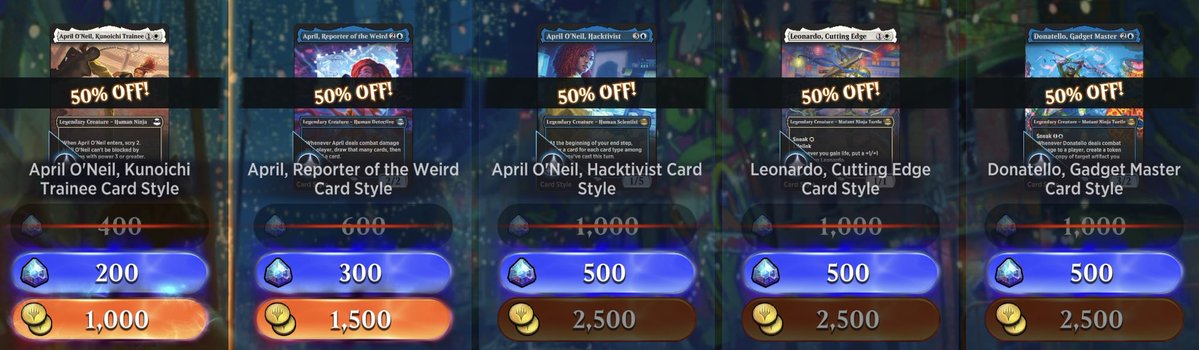 MTG Arena Daily Deals tweet media