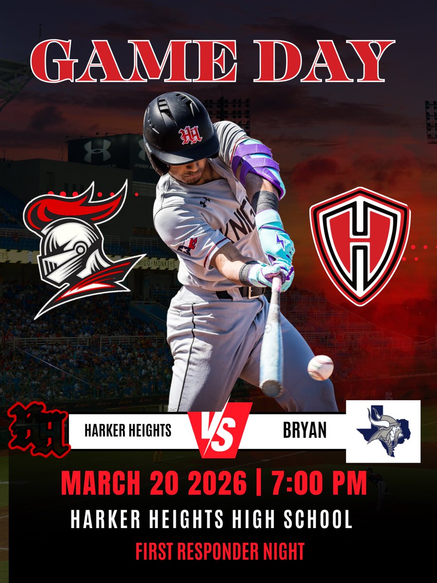 Harker Heights Knights Baseball tweet media