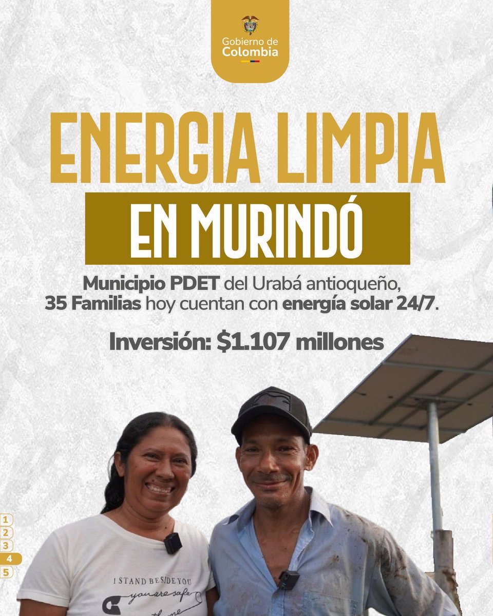 Regiones Consejería Presidencial tweet media