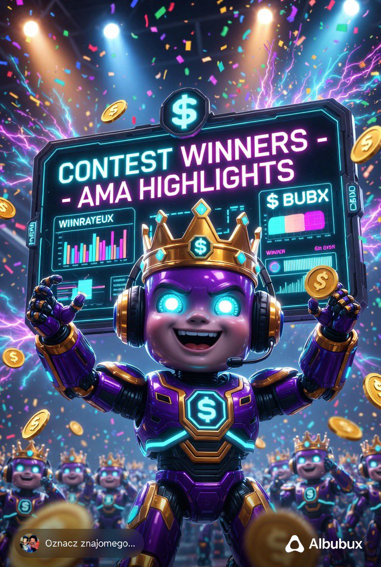 ninalovvve11's tweet photo. Contests, AMAs, and special prizes for active players!
Want your name on the holographic leaderboard? Head over to https://t.co/xxlfcy35JZ and compete for the crown! ๐ฅ
Throw a ๐ in the comments โ the next one could be yours!
#Albubux #BUBX #Web3 https://t.co/YE8QqLSLgA