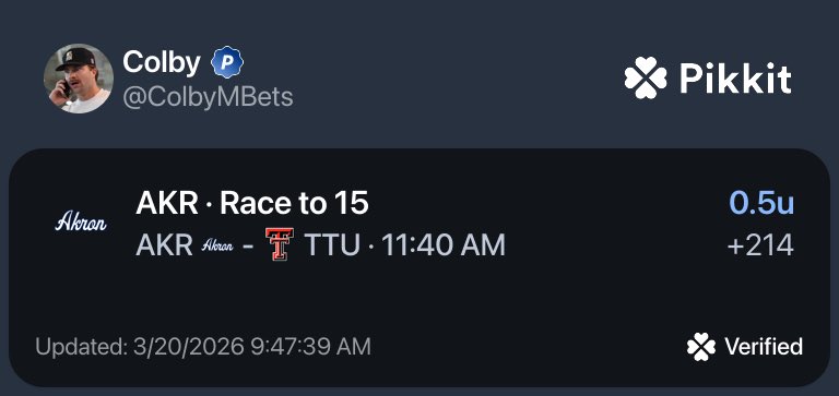 Colby Marchio tweet media