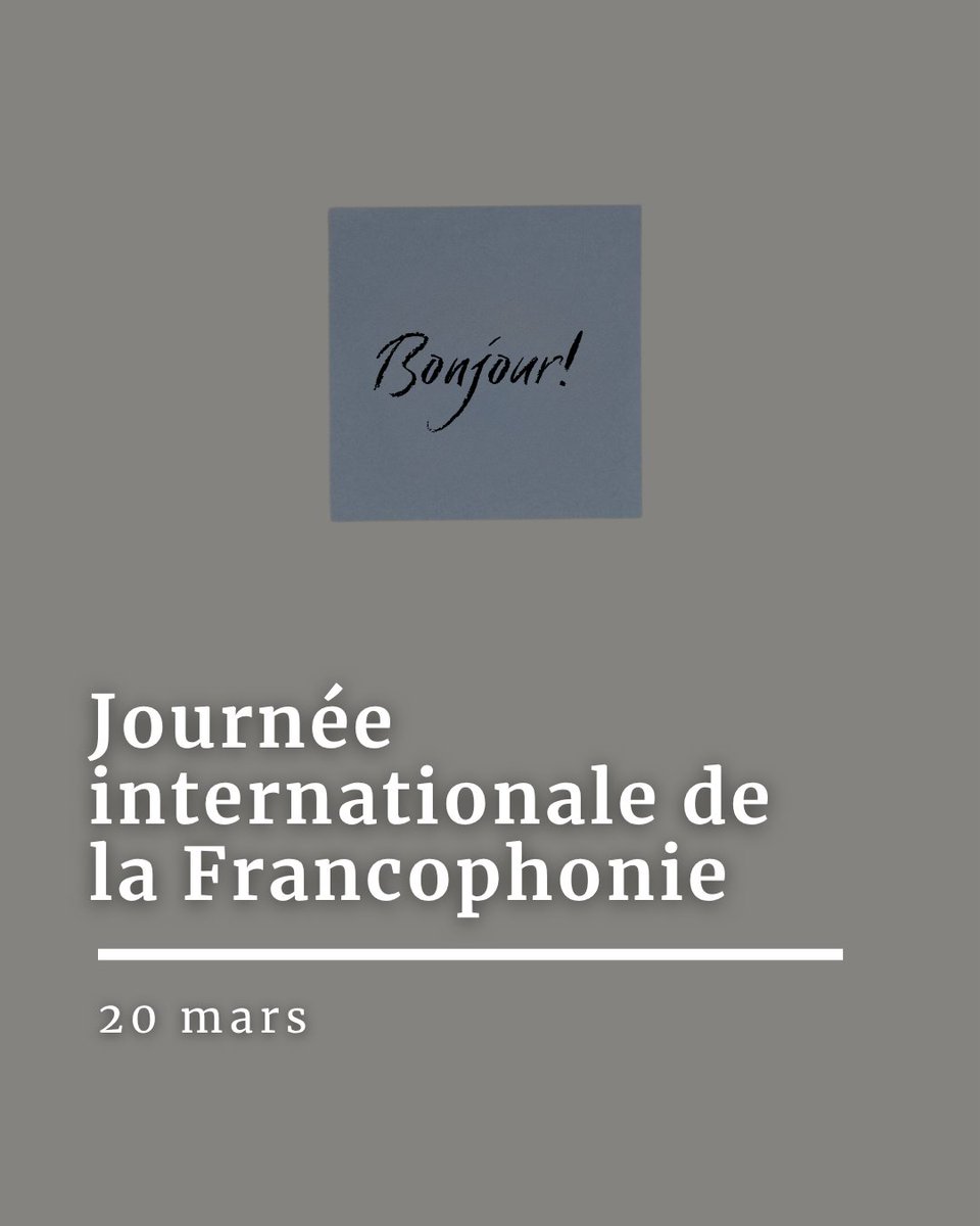 Message de la #GGSimon à l’occasion de la Journée internationale de la Francophonie: gg.ca/fr/media/nouve…