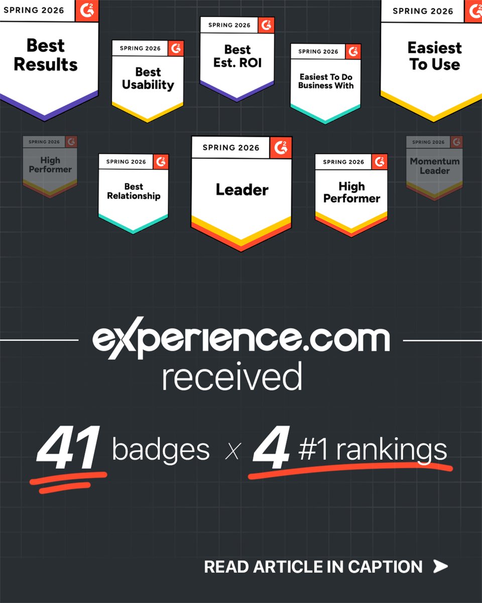 Experience.com tweet media