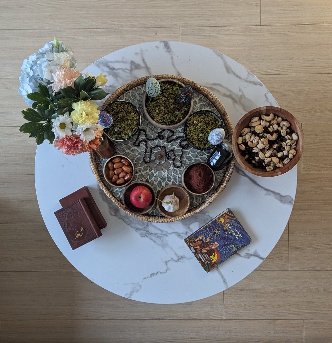 نوروز باستانی ۲۵۸۵ رو به همه‌ی ایرانیان و کشورهای همسایه هم‌فرهنگ شادباش میگم 🌱❤️