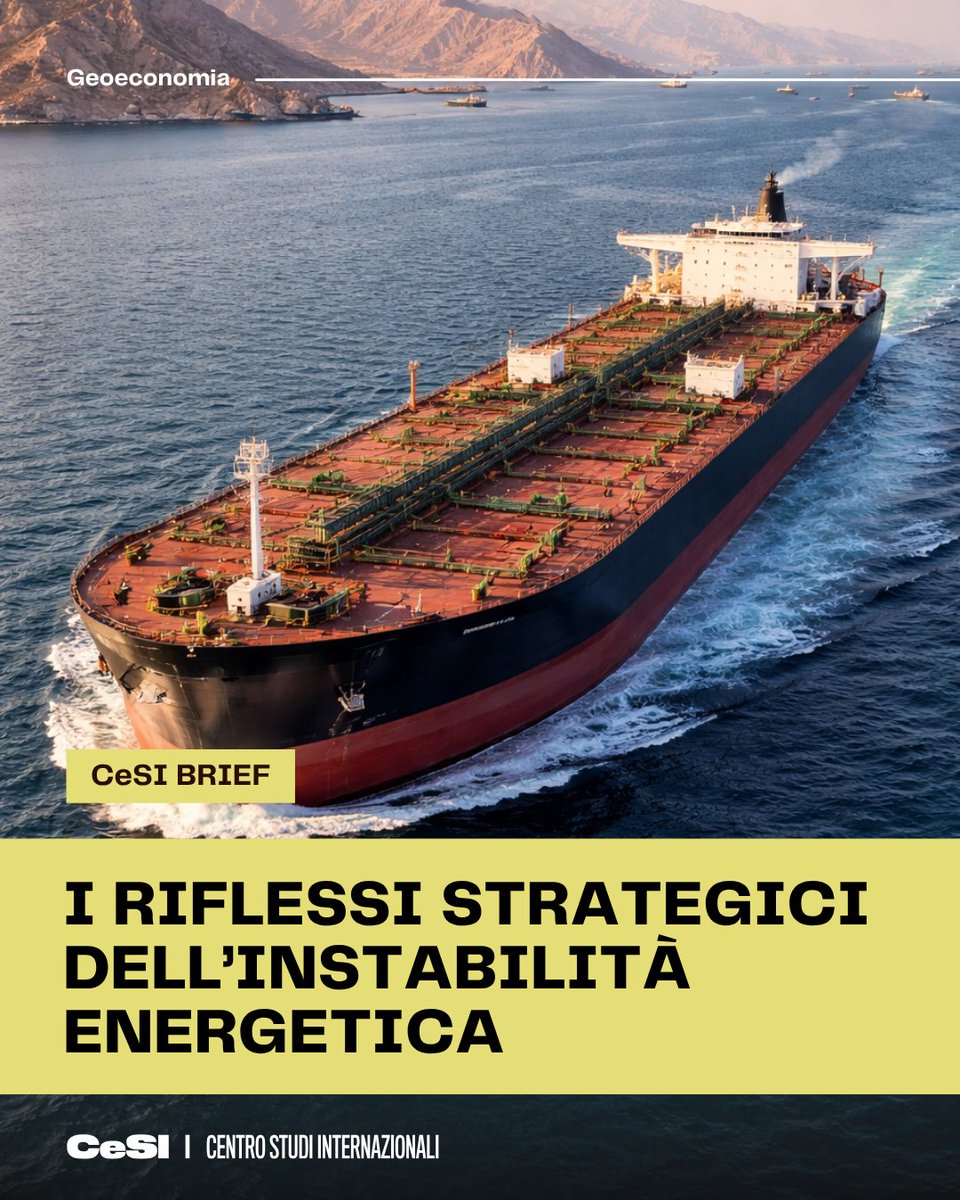 CeSI - Centro Studi Internazionali tweet media