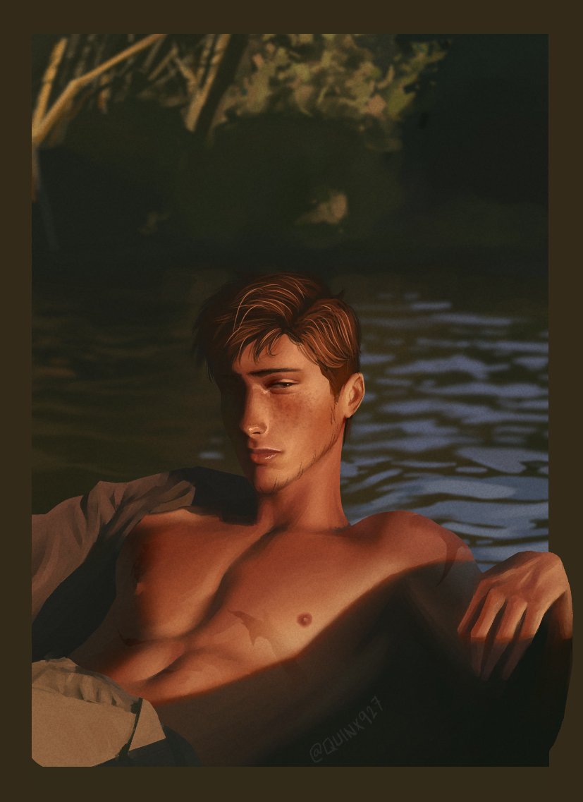 quinx927's tweet image. alt with no glasses robbie 😋😋😋 

#dispatch #dispatchfanart #robertrobertson #robertrobertsonfanart